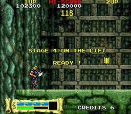 une photo d'Ã©cran de The Astyanax sur Arcade